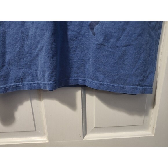 Champion Short Sleeve Algodon Faded Blue T-Shirt Size Adult Large Fast Shipping - Picture 9 of 11